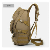 Mochila impermeable de 45 litros en negro, caqui o verde militar — imagen 4 de 10
