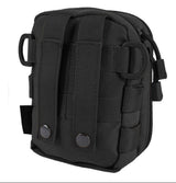 Mariconera con correa ajustable y sistema molle en negro — imagen 4 de 10