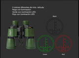Binoculares retroiluminados LED con mira 7x50 impermeables — imagen 3 de 6