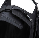 Chaleco portaplacas militar para airsoft en negro y caqui, oxford 600D — imagen 5 de 6