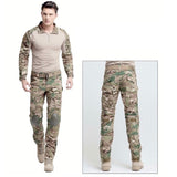 Pantalón táctico rip stop con rodilleras plásticas incluidas — imagen 7 de 10