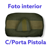 Maletín táctico cruzado con sistema molle y porta pistola — imagen 5 de 6