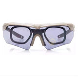 Lentes balísticos con 3 micas intercambiables antifog — imagen 2 de 6