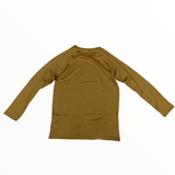 Playera de licra manga larga color verde militar — imagen 3 de 6