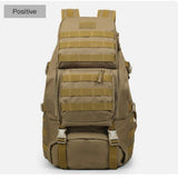 Mochila impermeable de 45 litros en negro, caqui o verde militar — imagen 3 de 10