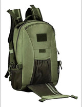 Mochila escolar de 40 litros impermeable en negro, caqui o verde militar — imagen 3 de 10