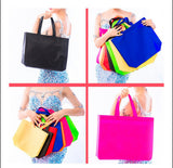 Bolsa ecológica de tela friselina reutilizable de 34.5x44x12 cm — imagen 2 de 6