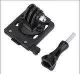 Base para cámara de casco táctico con rotación de 90 grados, color negro — imagen 6 de 10
