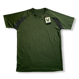 Playera de licra deportiva color negro manga corta — imagen 5 de 7
