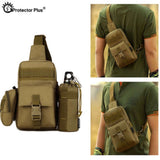 Pechera mochila impermeable de 4 litros en color caqui — imagen 3 de 6