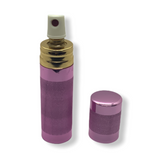 Gas pimienta tipo perfumero de 30 ml en colores rosa, dorado y verde — imagen 2 de 4