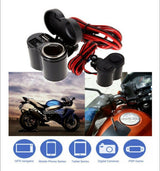 Cargador USB para motocicleta con salida doble y soporte fijo — imagen 4 de 5