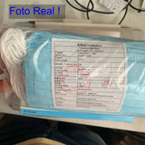 Caja con 50 cubrebocas quirúrgicos de tres capas y filtro — imagen 6 de 6