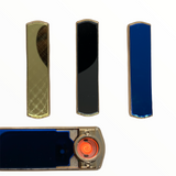 Encendedor de resistencia USB ultra portátil en negro, dorado o azul — imagen 2 de 2