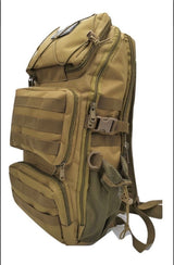 Mochila impermeable de 40 litros en caqui, negro o verde militar — imagen 4 de 6