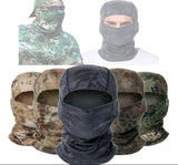 Pasamontañas balaclava elástico en patrón camuflaje — imagen 1 de 7