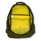 Mochila casual de 35 litros en verde o negro con candado de seguridad — imagen 3 de 4