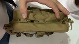 Chest bag táctico caqui de 5 litros con compartimento porta armas — imagen 3 de 10