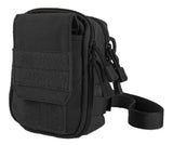 Mariconera con correa ajustable y sistema molle en negro — imagen 1 de 10
