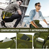Cangurera bolso táctica militar con varios compartimentos organizadores — imagen 7 de 7