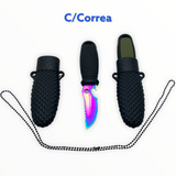 Navaja de 14.5 cm con funda tipo granada y correa — imagen 2 de 2