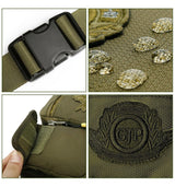 Cangurera bolso táctica militar con varios compartimentos organizadores — imagen 2 de 7