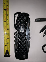 Navaja multiusos 12 en 1 con arnés para pantalón y relieve piramidal — imagen 2 de 2
