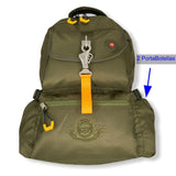 Mochila casual de 35 litros en verde o negro con candado de seguridad — imagen 2 de 4