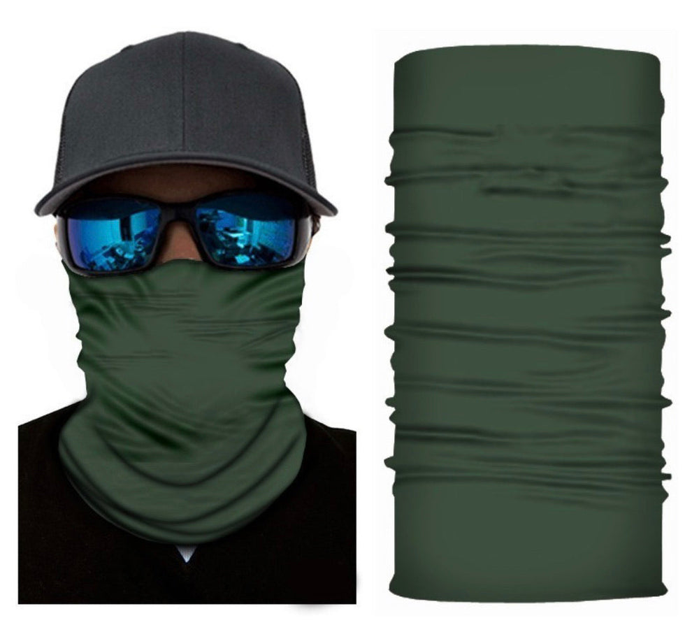 Bandana tubular multiusos de microfibra para moto y ciclismo