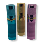 Gas pimienta tipo perfumero de 30 ml en colores rosa, dorado y verde — imagen 1 de 4