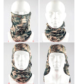 Pasamontañas balaclava elástico en patrón camuflaje — imagen 3 de 7