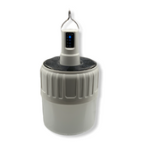 Foco LED de 18W y 700 lúmenes recargable por solar con indicador de carga — imagen 5 de 5