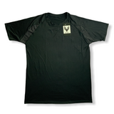Playera de licra deportiva color negro manga corta — imagen 4 de 7