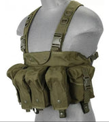 Pechera táctica con porta cargador doble para arma larga — imagen 4 de 10