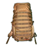 Mochila de camping de 50 litros impermeable en verde militar, caqui o negro — imagen 1 de 4