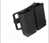 Porta cargador Glock doble rígido negro para fornitura de cinturón — imagen 5 de 5