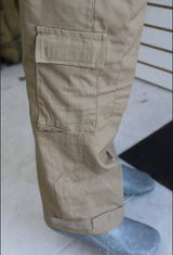 Uniforme completo ripstop de camisola y pantalón táctico color caqui — imagen 8 de 10