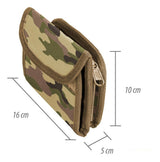 Cartera táctica militar reforzada en color camuflaje verde — imagen 3 de 10
