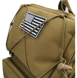 Mochila impermeable de 40 litros en caqui, negro o verde militar — imagen 6 de 6