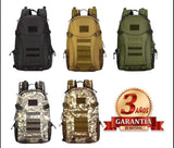 Mochila escolar de 40 litros impermeable en negro, caqui o verde militar — imagen 8 de 10