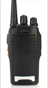 Radio walkie talkie UHF recargable con cable manos libres y 16 canales — imagen 3 de 6