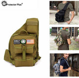 Pechera mochila amplia de 10 litros en color verde militar — imagen 1 de 5