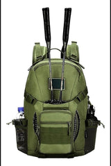 Mochila escolar de 40 litros impermeable en negro, caqui o verde militar — imagen 7 de 10