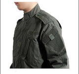 Uniforme completo ripstop de camisola y pantalón táctico color caqui — imagen 3 de 10