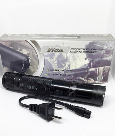 Lámpara taser de 2000 lúmenes con descarga eléctrica y tres efectos de luz