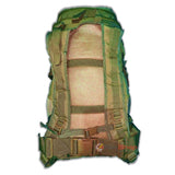 Mochila de camping de 50 litros impermeable en verde militar, caqui o negro — imagen 3 de 4