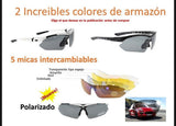 Lentes nemesis con 5 micas intercambiables y protección UV400 — imagen 2 de 7