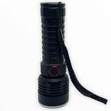 Lámpara LED T6 con zoom, batería recargable 26650 y carga por USB — imagen 2 de 2
