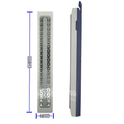 Lámpara LED de emergencia recargable con base soporte