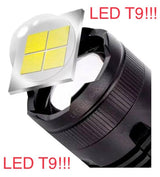 Lámpara minera con led de alta potencia, zoom y carga USB — imagen 3 de 3